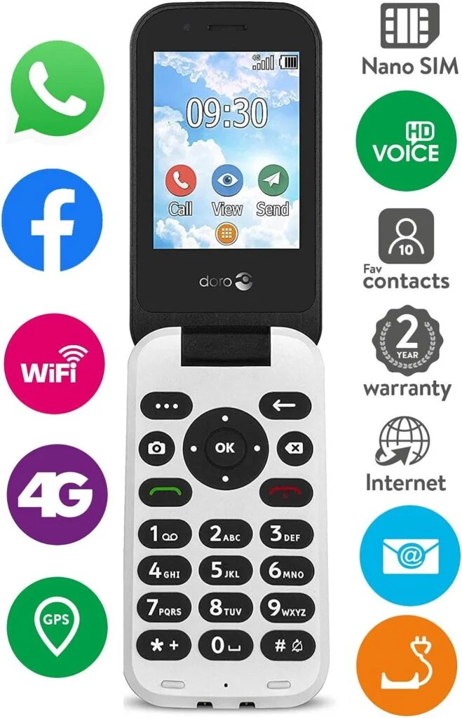 Doro 7030 Best Big Button Cell Phones for Seniors