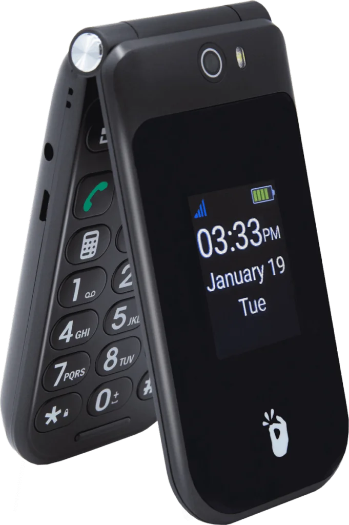 Snapfon ezFlip Best Big Button Cell Phones for Seniors