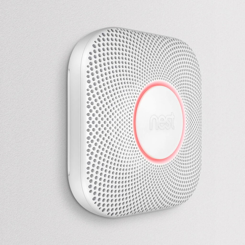 5 Safety Devices For Seniors Living Alone: Ensuring Peace of Mind and Independence 5 Google Nest Protect Smart Smoke and Carbon Monoxide Dector - Safety Devices For Seniors